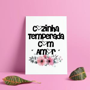 Quadro PVC (Medida variável)   Personalizado 4x0 (Frente Colorida, verso Branco) PVC Expandido 3mm Adesivo Vinil Brilho Corte Reto Fita Dupla Face (aplicada nos quatro cantos)   