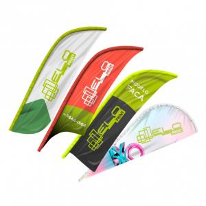 Tecido Wind Banner 2,70 x 0,60cm 4x4 Tecido p/ ID 110G Backlight Promo Costura Estilo Barbatana     